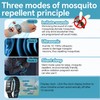 Ultrasonic Mosquito Bracelet USB Rechargeable with Watch