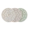 Casaverde 100mm Diamond 3 Step Polishing Pads,Wet Granite Diamond Pads
