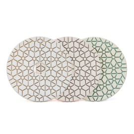 Casaverde 100mm Diamond 3 Step Polishing Pads,Wet Granite Diamond Pads for Granite Marble Terrazzo Quartz Engineered Stone