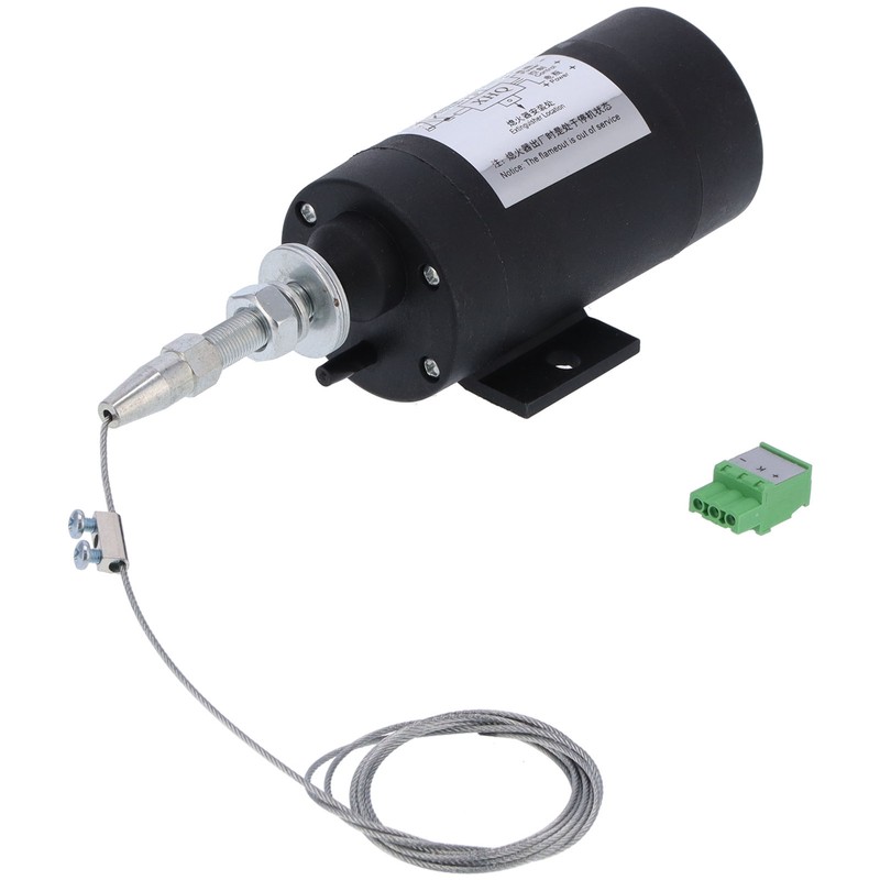 Fuel Shut Off Solenoid Valve Diesel Engine Generator Set Stop