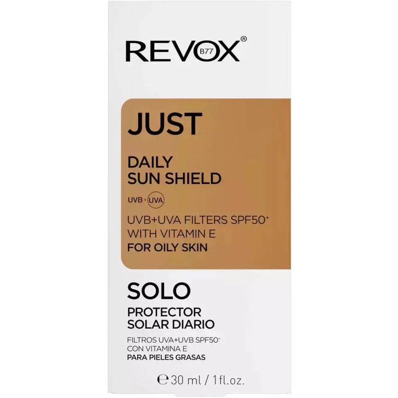 Revox Just Daily Sun Shield SPF50+ for Oily Skin