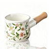 Shoxil Enamel Milk Pot – Small Sauce Pan with Butter