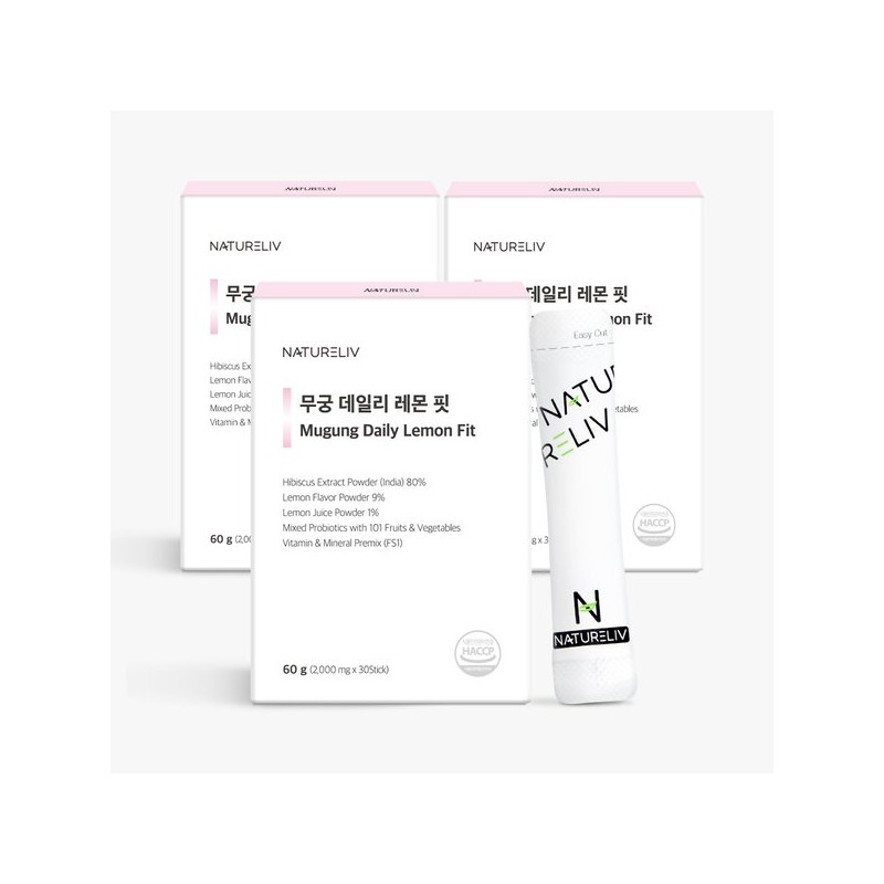 Lap on Lab 네이쳐리브 무궁 데일리 레몬핏 Naturereve Mugung Daily