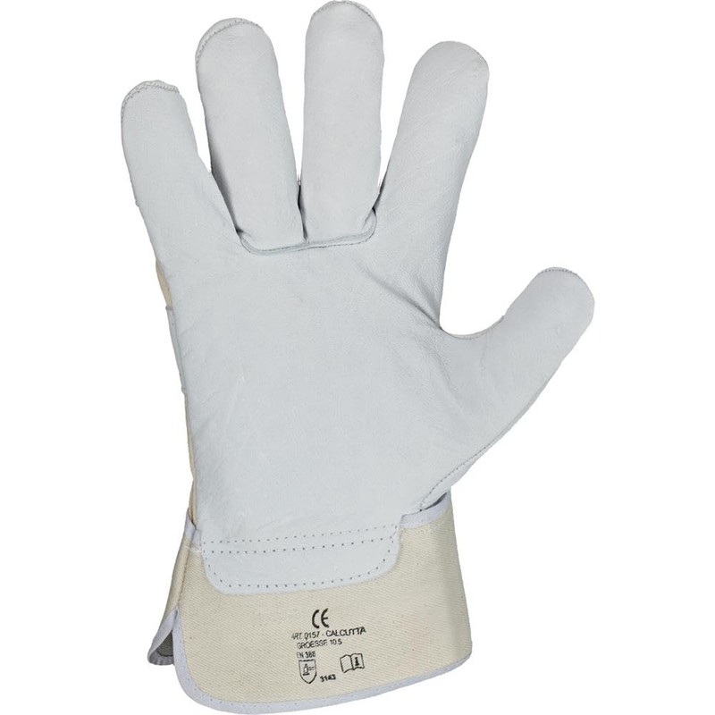 Stronghand Calcutta Cowhide Leather Work Gloves Size 9 12 Pairs