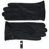 Roeckl Men's Boston Touch Leather Gloves, black