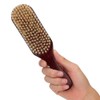 Beard Brush Hair Comb Hairdressing Shaping Comb with Handle for