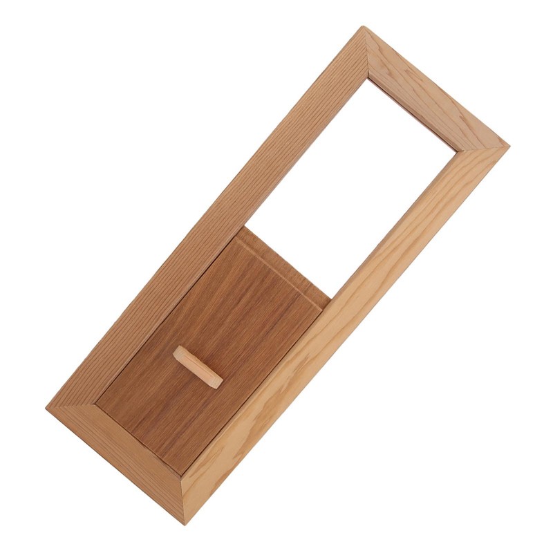 Sauna Vent Grille Adjustable Cedar Wood Steam Room Air Ventilation