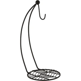 Premier Housewares Banana Hanger, Iron, Black
