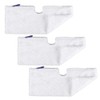 Turbokey 3pcs Euro-Pro Cleaning Mop Pads Replacement Double-Sided XL Microfiber