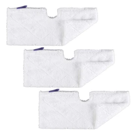 Turbokey 3pcs Euro-Pro Cleaning Mop Pads Replacement Double-Sided XL Microfiber Cleaning Pads for Shark Pocket Steam Mop XLT3501 (Extra Large)