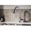 Sterling 24272-CP Ludington Pull-Down Kitchen Sink Faucet, Single-Handle Laundry Faucet,