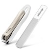 MR.GREEN Nail Clippers Anti Splash Fingernail Cutter Stainless Steel Manicure