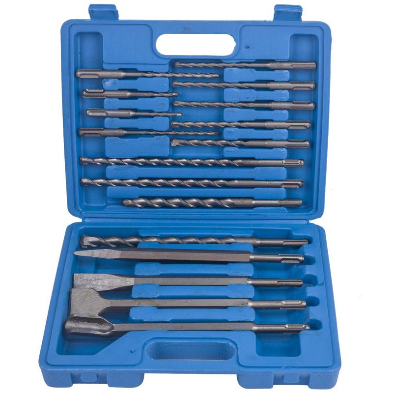 maXpeedingrods Rotary Hammer Drill Bits and Chisel Set - 17