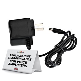 Replacement Charger Cable Pack by Voicebooster Speak Out - Compatible for VoiceBooster and Aker Voice Amplifiers – Portable Fast Charging Cable Adapter – Reliable Power Supply