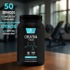 Creatina Glutamina Suplemento Polvo Muscle Life 1kg 50serv