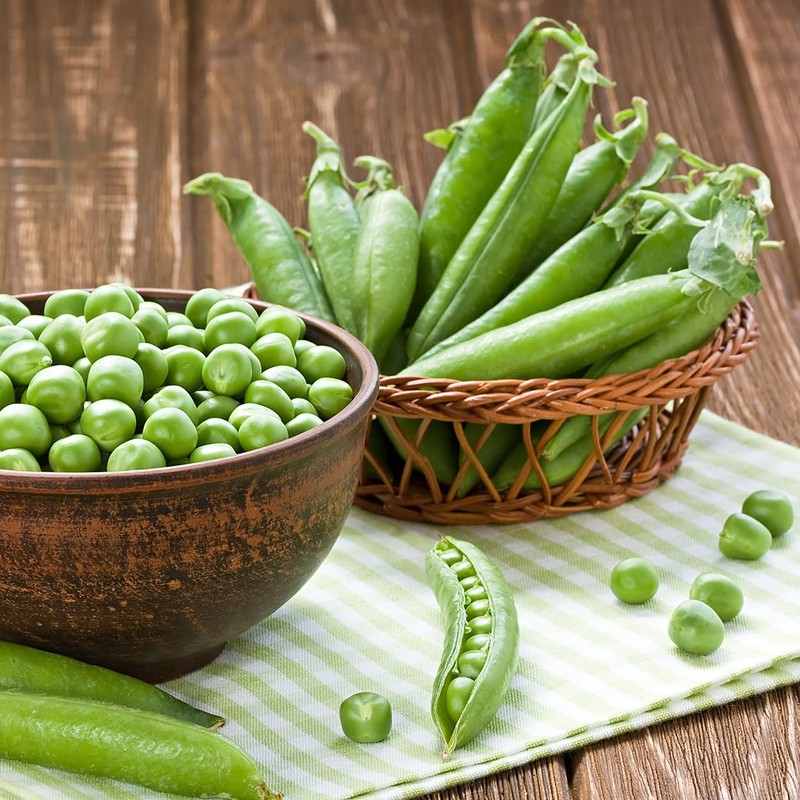 Organic Snap Pea Seeds (Sugar Daddy) - Approx 75 Seeds