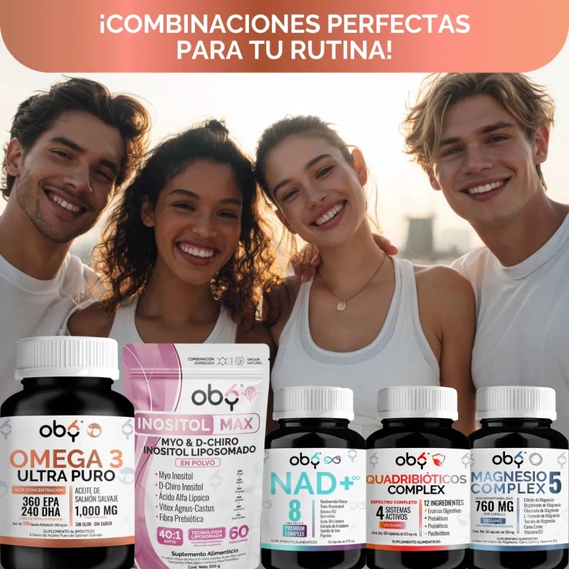 Omega Salmón 120 Cápsulas Alto Epa Dha Salmon Oil Oby