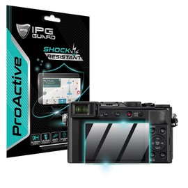 IPG ProActive Made for Panasonic Lumix DC-LX100 - DC-LX100II - DC-LX100M2 Camera Display (2 Units) 9H Hardness Screen Protector Nano Ceramic Film Ultra Responsive High Clarity for ProAc LX100