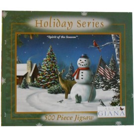 Alan Giana Holiday Series "Spirit of the Season" 500-piece puzzle