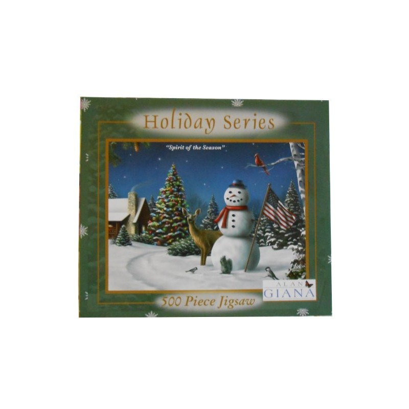 Alan Giana Holiday Series "Spirit of the Season" 500-piece puzzle