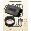 GUXPCH 5 Pin 6 Wire Junction Box Compatible with IDENO,