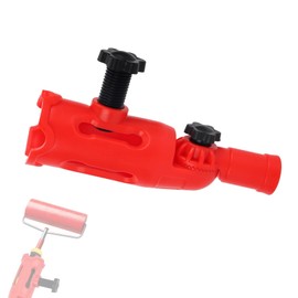 Amaezorx 1Pcs Multi-Angle Paint Brush Extender - Rotating Head Extension Pole for Brushes & Rollers, Adjustable Painting Tool Adapter for High Ceilings, Walls & Corners