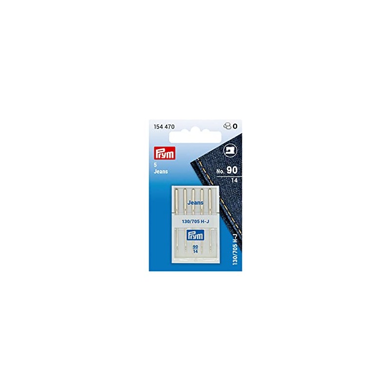 Prym Sewing Machine Needles, Steel, Silver, No. 90