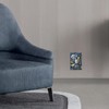 MUZUMU Bird with Blue Flower Light Switch Covers 1 Gang