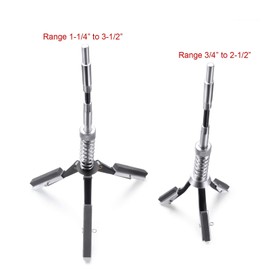 Madlife Garage Engine Cylinder Hone Set Deglazer Adjustable 3/4" to 2-1/2" and 1-1/4"-3-1/2" with Stones 220 Grit