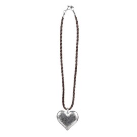 Boland 54279 - Collana con ciondolo a forma di cuore, festa popolare, bavarese, gioielli alla moda, costume, carnevale, festa a tema