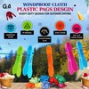 G4GADGET Clothes Pegs 24 Pack, Strong Grip Pegs for Washing
