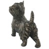 Art Deco Bronze West Highland Terrier Dog Sculpture