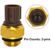 Radiator Coolant Fan Switch 37760-P00-003 201-1650 with Connector Pigtail Harness,