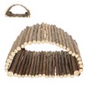Bird Wood Hammock Tent Arch Bridge Shape Wooden Parrot Snuggle
