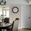 Decorative Classic Round Wall Clock for Living Room, Kitchen, Dining