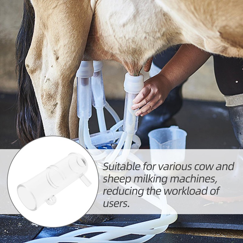 VICASKY Milking Cup for Cow and Sheep Milking Machines, Reusable