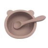 Silicone Suction Bowl for Babies Toddlers Self Feeding Baby Bowl