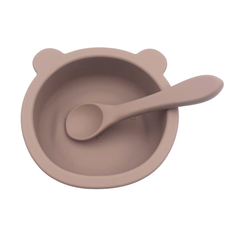 Silicone Suction Bowl for Babies Toddlers Self Feeding Baby Bowl