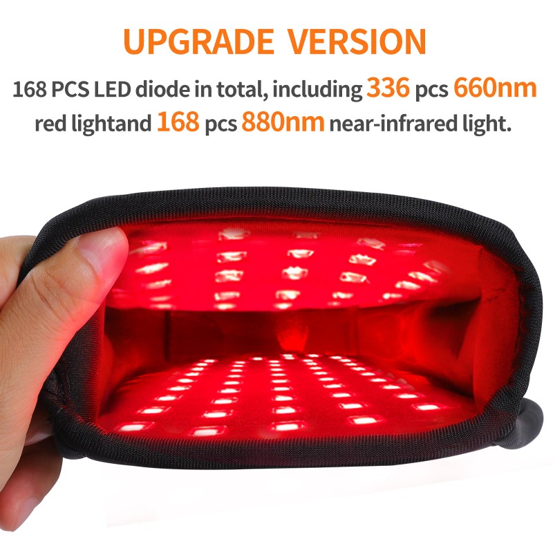 DGYAO Red Light Therapy Hand Wraps for Muscle Stiffness Rechargeable