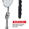 VortecSys 4 Pcs Durable Telescopic Inspection Mirror, Long Handle Adjustable