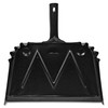 Genuine Joe 16" Heavy-Duty Metal Dustpan, Black, 1 Count