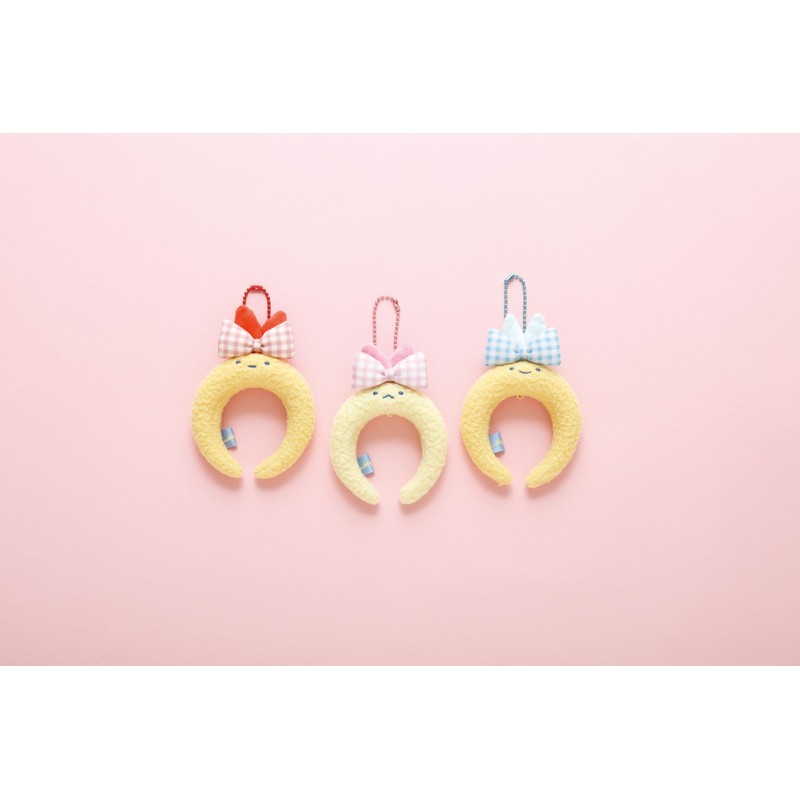 San-X AB32101 Sumikko Gurashi Tail Headband Keychain Shrimp Furano Tail