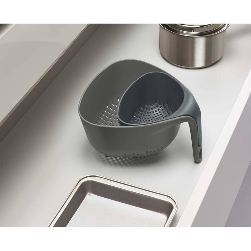 Joseph Joseph Nest Set di 2 colini, colino per alimenti,