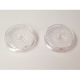 Big Dog Honeycomb Turn Signal Lenses (PAIR) 2003-18 (K9, Mastiff, Pitbull, MORE)