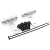 Trichtu Mount Motorcycle Silver Handlebar Risers Adapter For Honda GoldWing