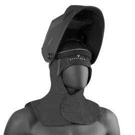 STAHLWERK Welding cap, welding hat, welding cap, welding mask, flame retardant welder protective clothing for welding and plasma cutting