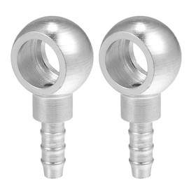 A ABSOPRO Pack of 2 Hollow Bolts Motorcycle Brake Banjo Hollow Screws 14 mm Inner Diameter 8 mm Outer Diameter