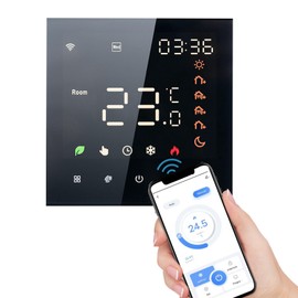 Smart Thermostat, Smart Thermostats for Home Programmable Thermostat for House with Touchscreen for House (B-1)