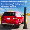 LQYLMY TPU Rubber Short Antenna, 4'' Car Radio Antenna Mast