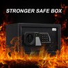 Tenamic Fireproof Safe Box 0.4 Cuft Electronic Digital Security Box,
